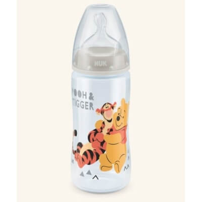 Biberon Winnie The Pooh 300ml NUK con tettarella in silicone 0-6