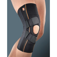 Ginocchiera ortopedica in tessuto Aer-OS per stabilizzazione