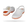 zoccoli-sanitari-professionali-autoclavabili-wock-clog-bianco-arancio