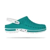 zoccoli-sanitari-professionali-autoclavabili-wock-clog-verde-bianco-1