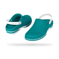zoccoli-sanitari-professionali-autoclavabili-wock-clog-verde-bianco