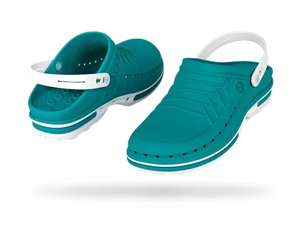 zoccoli-sanitari-professionali-autoclavabili-wock-clog-verde-bianco