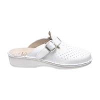 Ciabatte da donna professionali in pelle forata Ecosanit Apiro