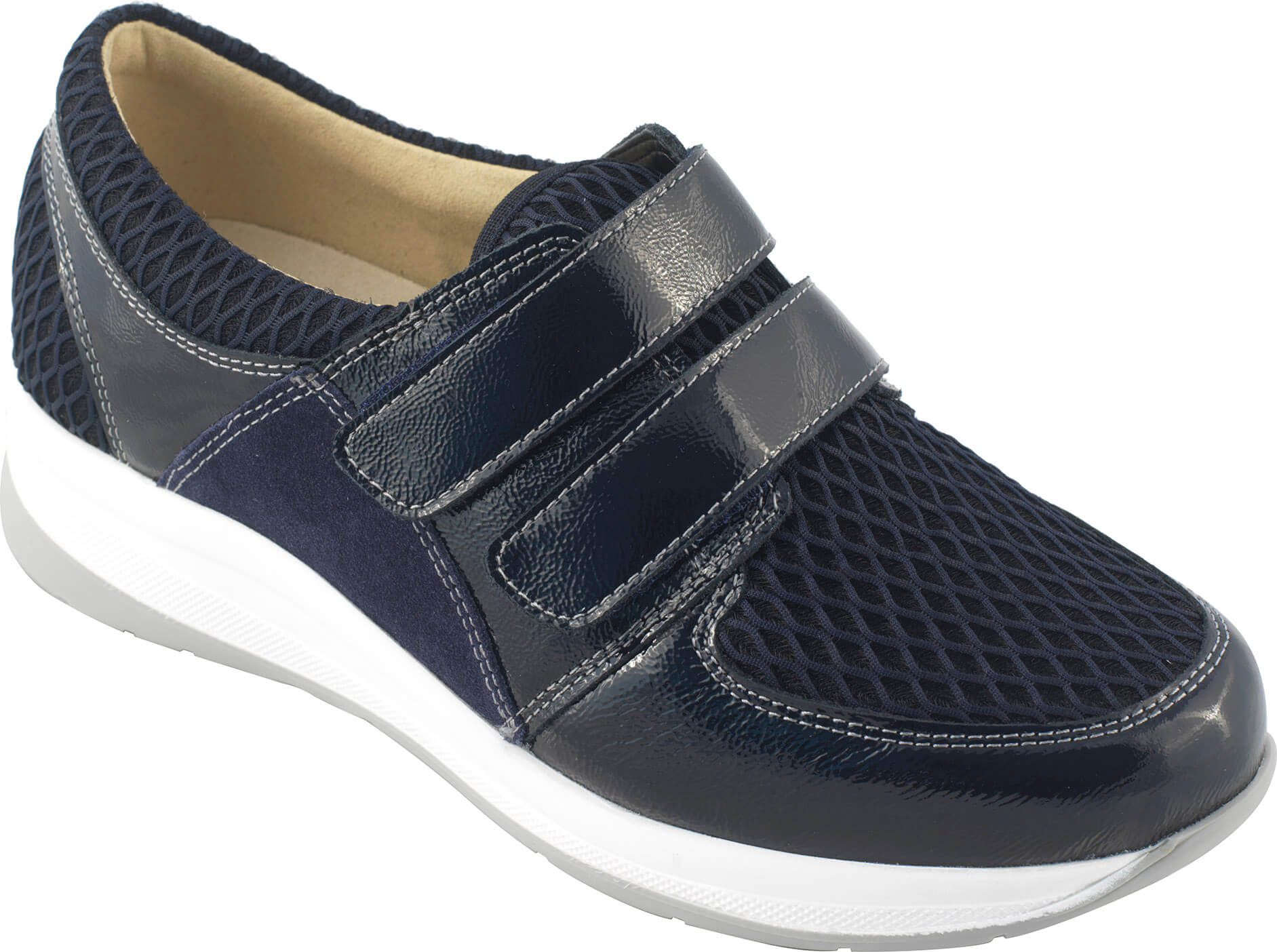 Scarpe da donna Orosei velcro con suola biomeccanica