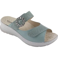 Ciabatte da Donna Ecosanit Blanca Strass con plantare estraibile
