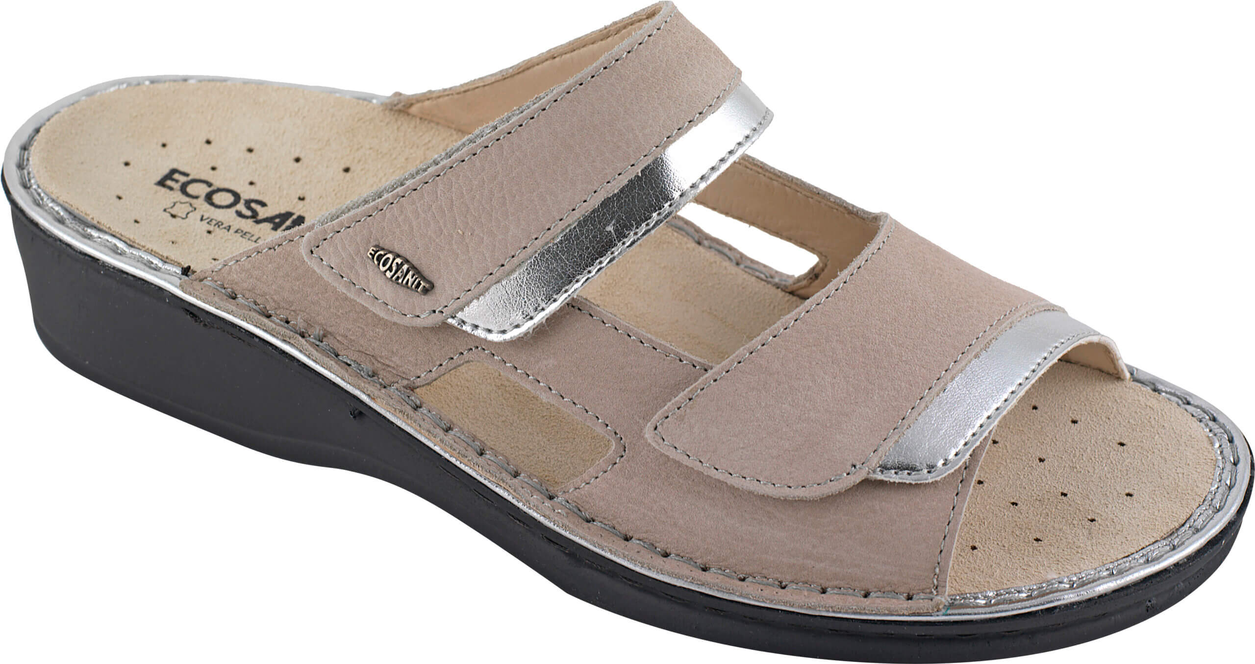 Ciabatte da donna Ecosanit Lily con plantare estraibile