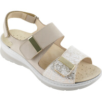 Sandali da donna in Nabuk soft Ecosanit Bitter.2