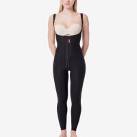 Guaina donna per liposuzione da addome a caviglia