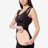 Due Cuscinetti spessori ovali per liposuzione