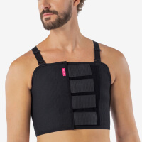 Cintura cardiologica con velcro per pettorale uomo