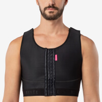 Corpetto compressivo corto per ginecomastia uomo