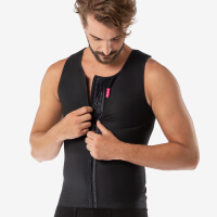 Corpetto compressivo lungo per ginecomastia uomo e liposuzione addome