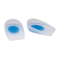 Tallonette in silicone medicale con densità differenziata Donjoy Heel Cups