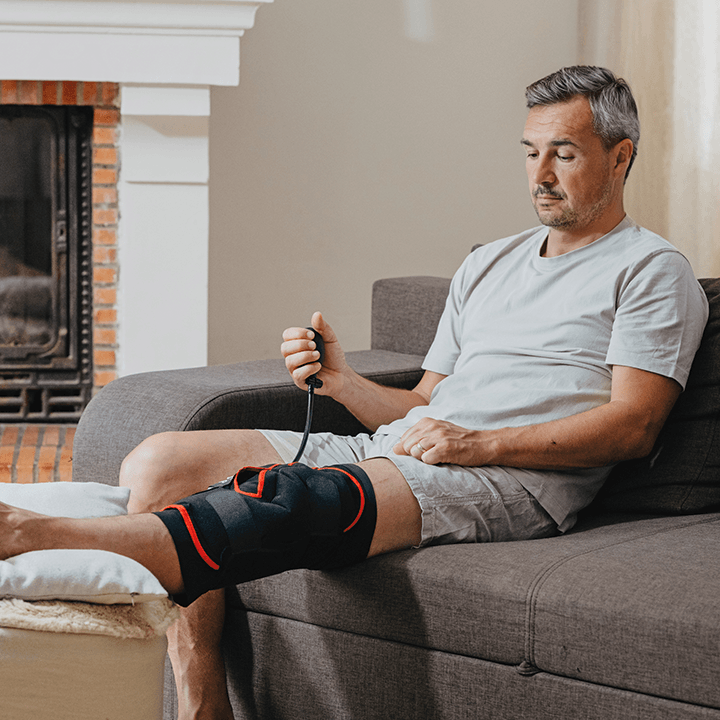 Borsa del ghiaccio per ginocchio DonJoy Knee ICE con compressione - foto 3