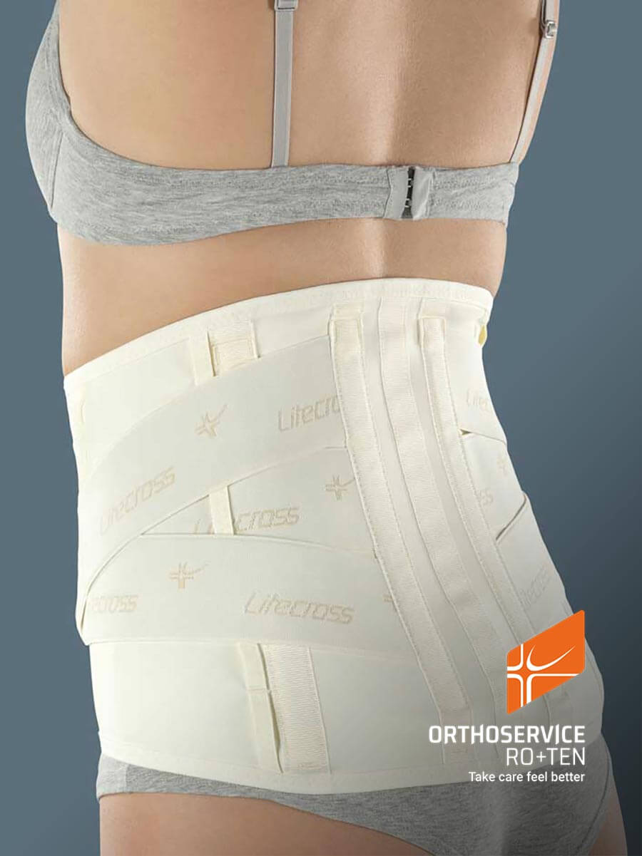 Busto ortopedico elastico basso lombare Orthoservice Lite-Cross 90