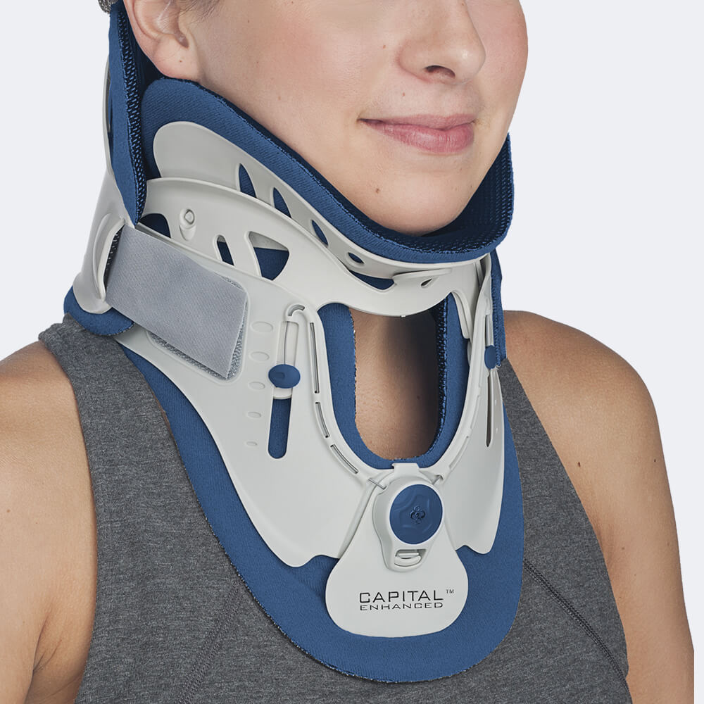 Collare cervicale bivalve con sistema BOA Capital Enhanced Tielle Camp