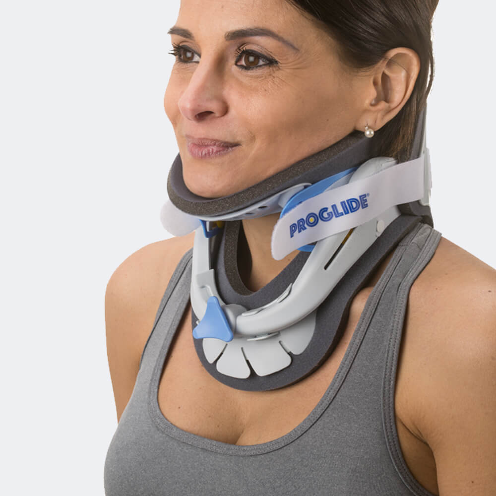 Collare cervicale bivalve regolabile Proglide PG172 Tielle Camp