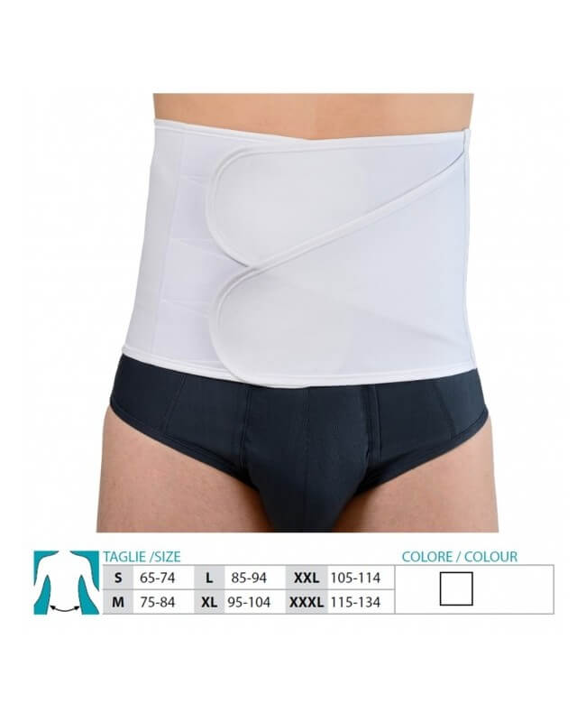 Fascia addominale regolabile in cotone Orione 3500