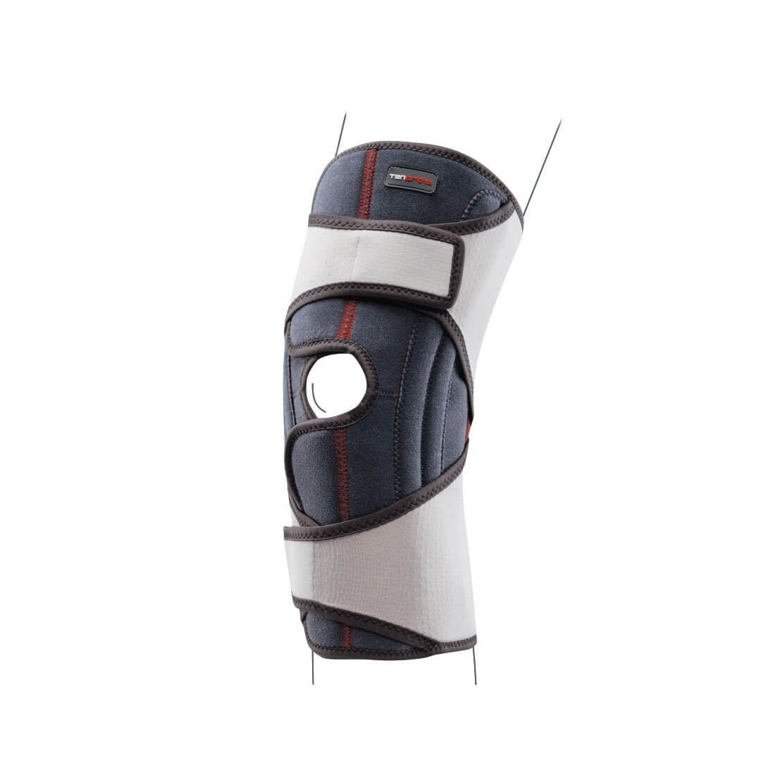 Ginocchiera elastica aperta con stecche Tenortho genutonic to3118