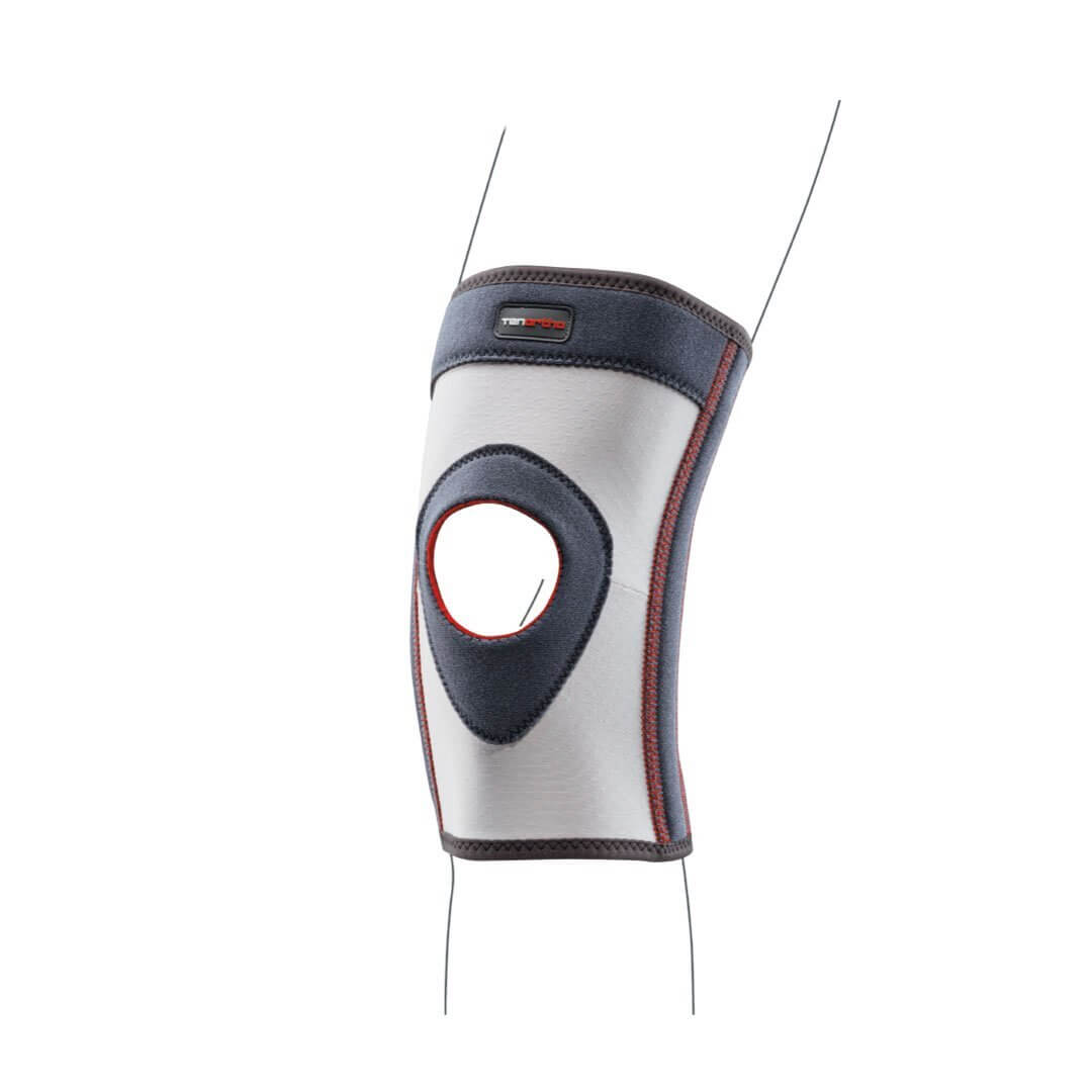 Ginocchiera rotulea semplice tubolare corta Tenortho Genutonic to3112