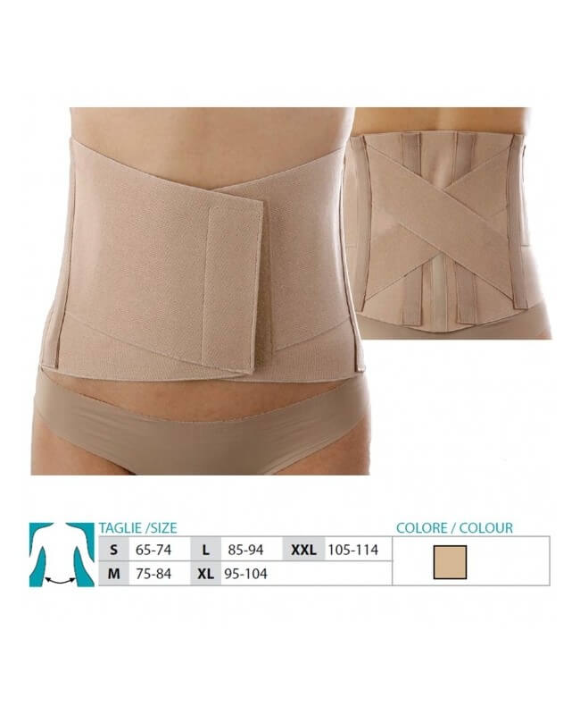 Corsetto lombosacrale con incrocio posteriore Criss-Cross Orione 3041
