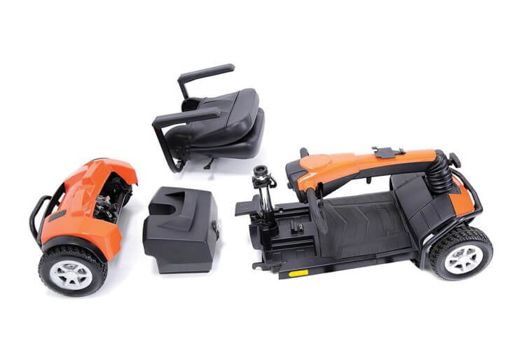 Scooter elettrico 4 ruote smontabile Moretti Ardea Mobility 210 - 3