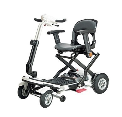 Scooter elettrico pieghevole 4 ruote bianco Wimed Foldable S19F