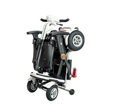 Scooter elettrico pieghevole 4 ruote bianco Wimed Foldable S19F - 2