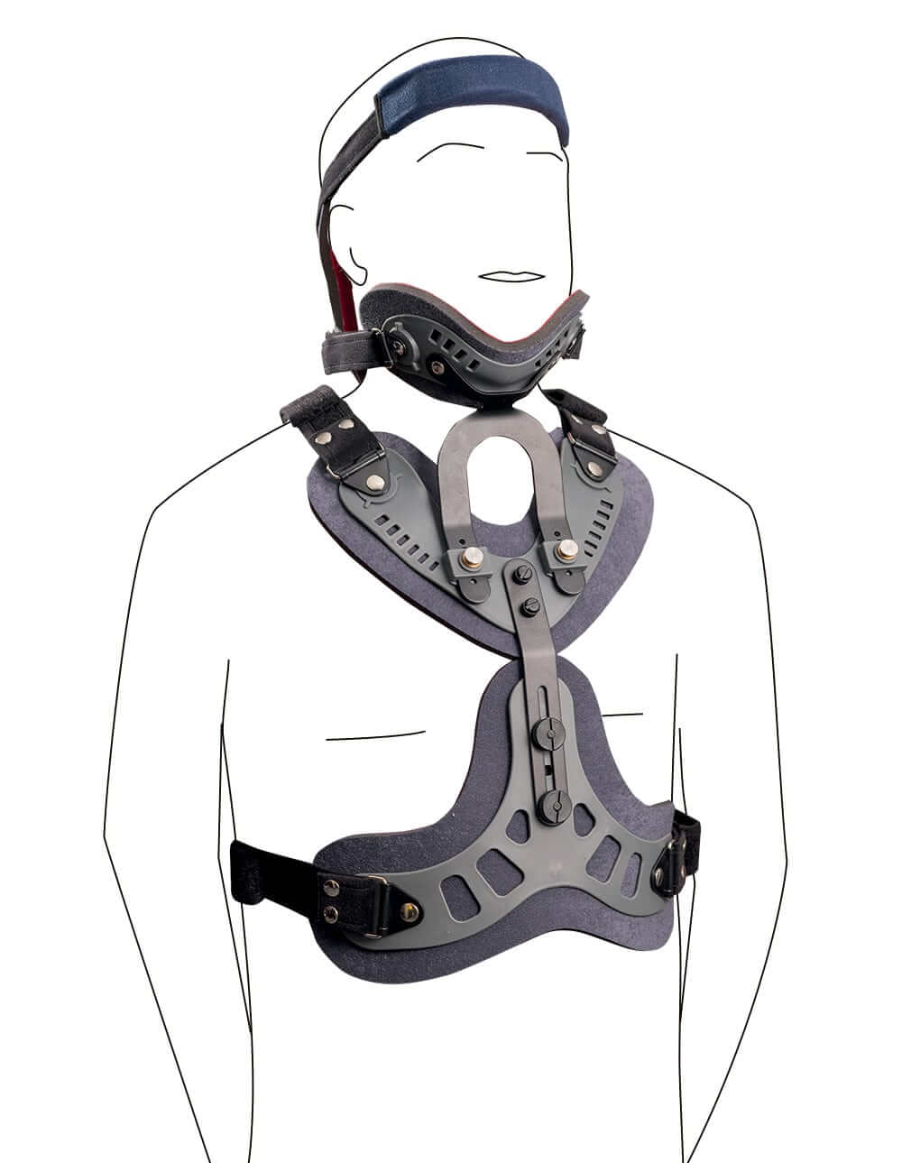 Stabilizzatore cervico dorsale tenortho cto